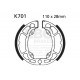 Freni EBC Moto EBC Ganascia Freno Organic K701 | race-shop.it