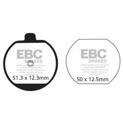 EBC Pastiglie freno Organic FA FA033