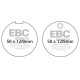 Freni EBC Moto EBC Pastiglie freno Organic FA FA055 | race-shop.it