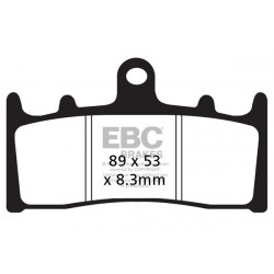 EBC Pastiglie freno Organic FA FA188