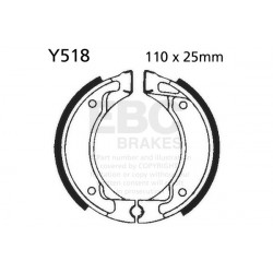 EBC Ganascia Freno Organic Y518