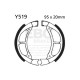 Freni EBC Moto EBC Ganasce freno Plain Y519 | race-shop.it