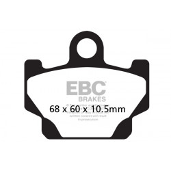 EBC Pastiglie freno Organic FA081