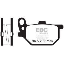 EBC Pastiglie freno Organic FA FA041