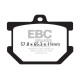 Freni EBC Moto EBC Pastiglie freno Organic FA FA034 | race-shop.it