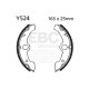 Freni EBC Moto EBC Ganasce freno Plain Y524 | race-shop.it
