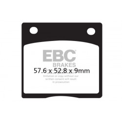 EBC Pastiglie freno Organic FA FA036