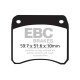 Freni EBC Moto EBC Pastiglie freno Organic FA FA016S | race-shop.it