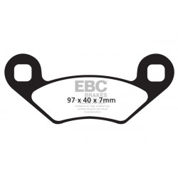 EBC Pastiglie freno SXR Race Formula Sintered SXR159HH