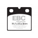 Freni EBC Moto EBC Pastiglie freno Semi-Sintered FA018V | race-shop.it