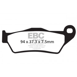 EBC Pastiglie freno Semi-Sintered FA181V