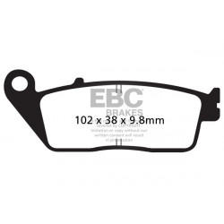 EBC Pastiglie freno Semi-Sintered FA196V