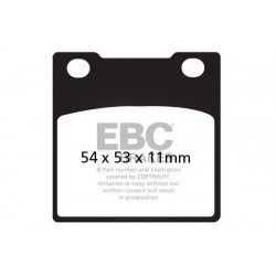 EBC Pastiglie freno V Semi-Sintered FA045V