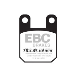 EBC Pastiglie freno V Semi-Sintered FA115V