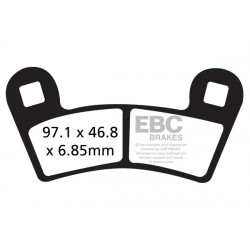 EBC Pastiglie freno Sintered FA456R