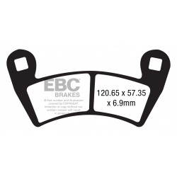 EBC Pastiglie freno Sintered FA452R