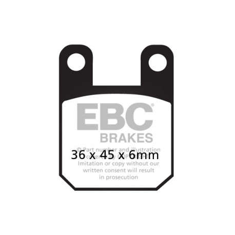 Freni EBC Moto EBC Pastiglie freno Sintered FA115R | race-shop.it