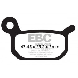 EBC Pastiglie freno R Series Sintered FA325R
