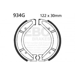 EBC Ganasce freno Grooved 934G