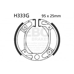 EBC Ganasce freno Grooved H333G