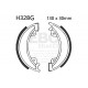 Freni EBC Moto EBC Ganascia del freno scanalata H328G | race-shop.it