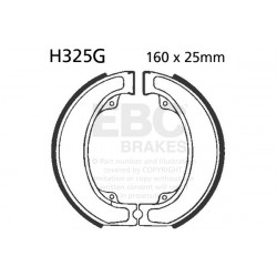 EBC Ganascia del freno scanalata H325G