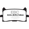 EBC Brzdové obloženie  Sintered FA679HH