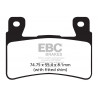 EBC Brzdové obloženie&nbsp; Sintered FA265HH