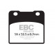 Freni EBC Moto EBC Pastiglie freno Sintered FA103HH | race-shop.it