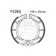 Freni EBC Moto EBC Ganascia del freno scanalata Y528G | race-shop.it