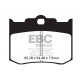 Freni EBC Moto EBC Pastiglie freno Sintered FA420HH | race-shop.it