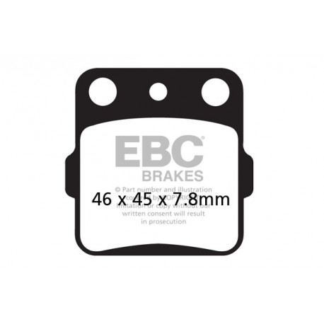Freni EBC Moto EBC Pastiglie freno MXS MXS084 | race-shop.it