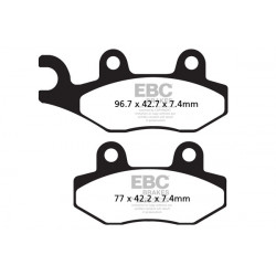 EBC Pastiglie freno MXS Off Road Race Sintered MXS135