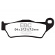 Freni EBC Moto EBC Pastiglie freno EPFA EPFA181HH | race-shop.it