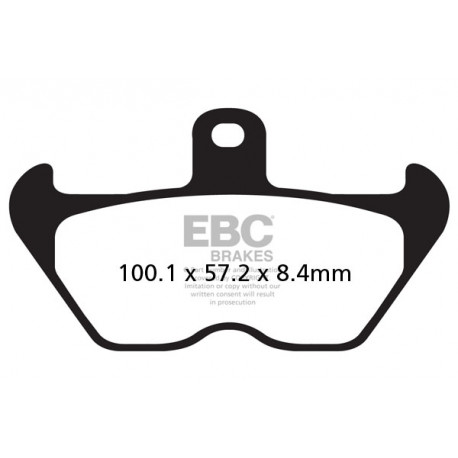 Freni EBC Moto EBC Pastiglie freno EPFA EPFA407HH | race-shop.it