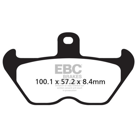 Freni EBC Moto EBC Pastiglie freno EPFA Extreme Pro Sintered EPFA407HH | race-shop.it