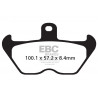 EBC Brzdové obloženie EPFA EPFA407HH