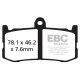 Freni EBC Moto EBC Pastiglie freno EPFA EPFA491HH | race-shop.it