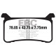 Freni EBC Moto EBC Pastiglie freno EPFA EPFA700HH | race-shop.it