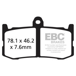 EBC Pastiglie freno GPFAX Sintered Race GPFAX491HH