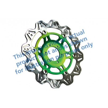 Freni EBC Moto EBC Rotore del freno VR4166GRN | race-shop.it