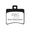 EBC Brzdové obloženie Organic FA298
