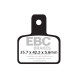 Freni EBC Moto EBC Pastiglie freno Organic FA FA495 | race-shop.it