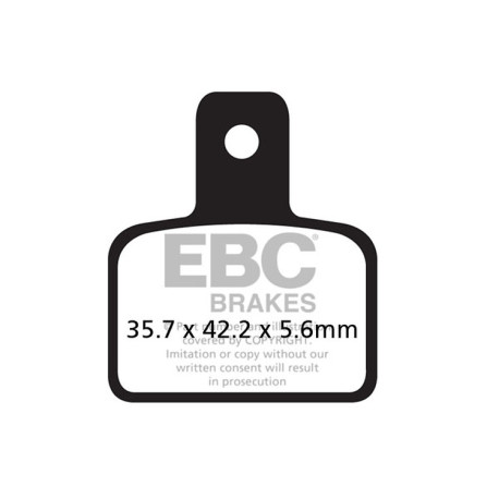 Freni EBC Moto EBC Pastiglie freno Organic FA FA495 | race-shop.it