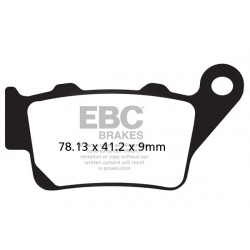 EBC Pastiglie freno Organic FA FA213