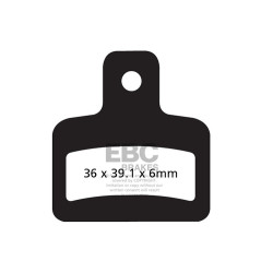 EBC Pastiglie freno Organic FA FA471