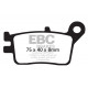 Freni EBC Moto EBC Pastiglie freno Organic FA153 | race-shop.it