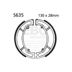 EBC Ganasce freno Plain S635