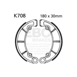 EBC Ganasce freno Plain K708