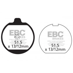 EBC Pastiglie freno Organic FA FA037